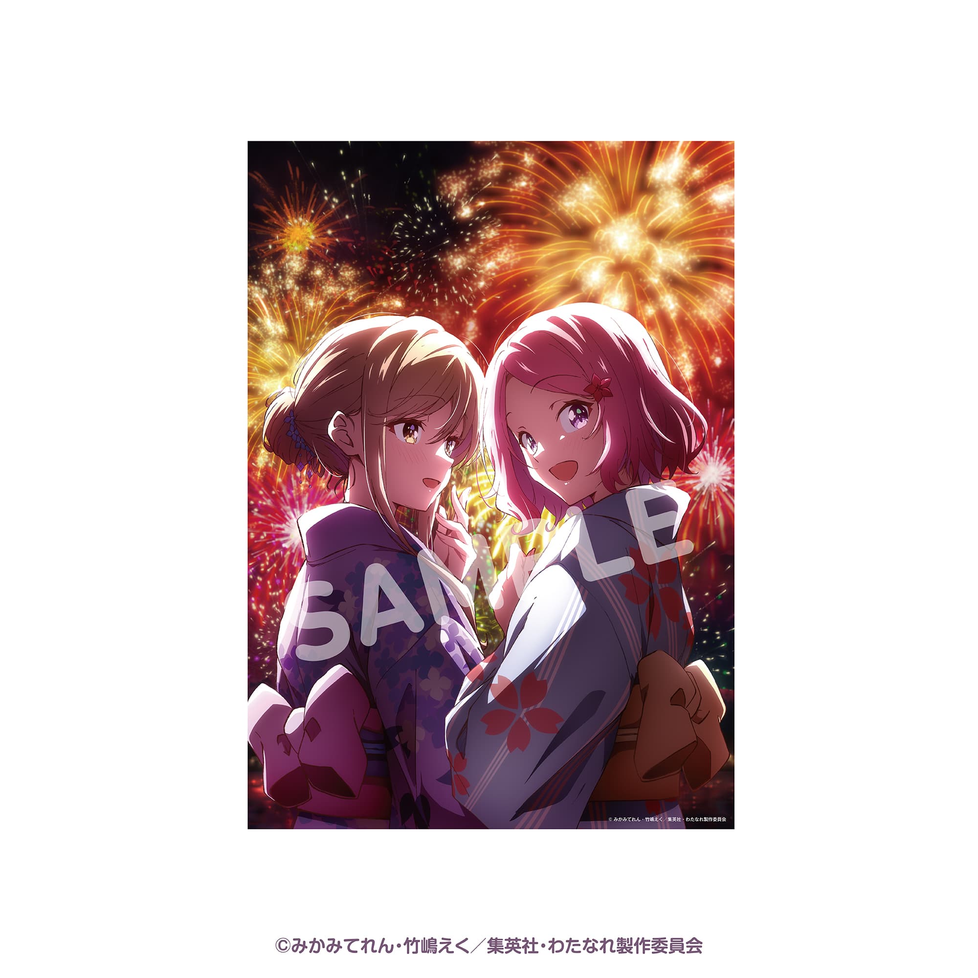 キャンバスボード アナザーカット11話 甘織れな子&瀬名紫陽花